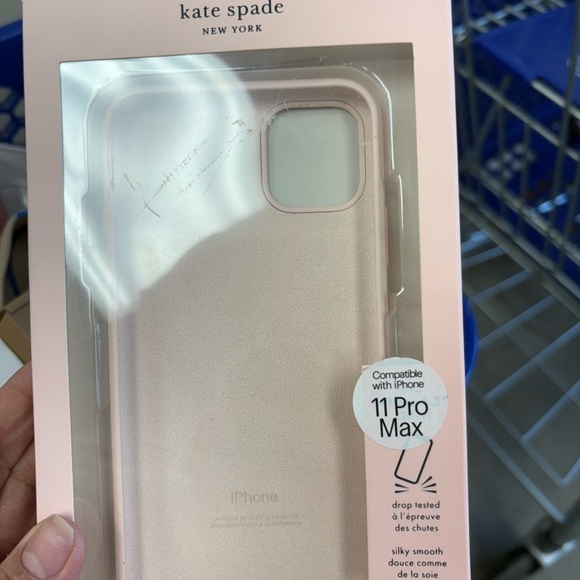 Kate Spade Claude Resin iPhone 11 PRO MAX Case beige NWT - Picture 3 of 3